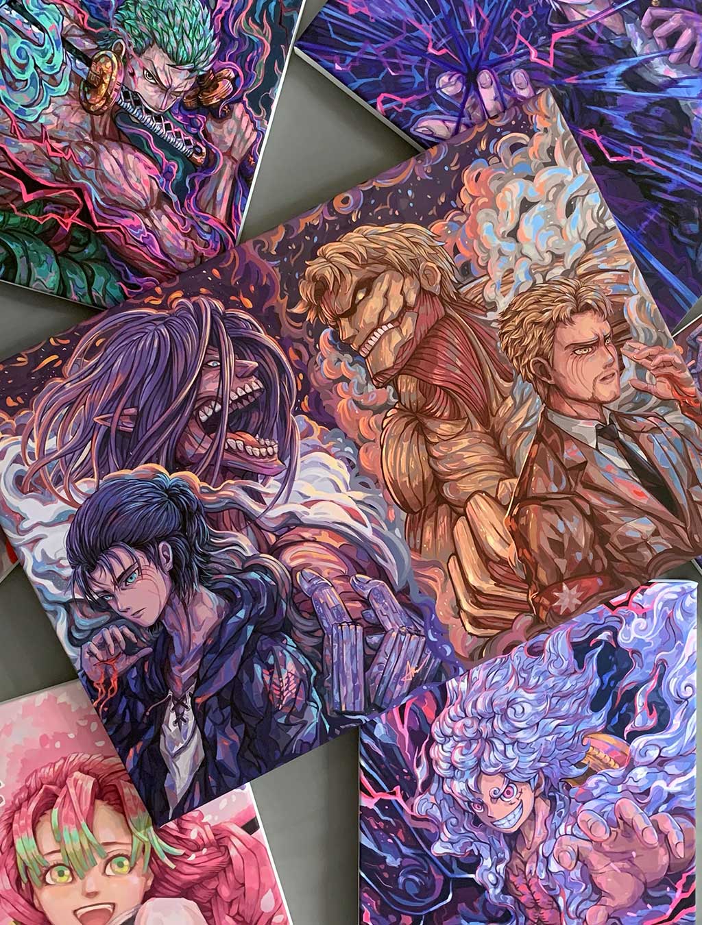 Attack on Titan Canvas Art 🌟PREORDER🌟