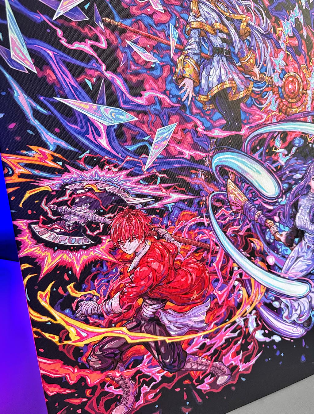 Frieren Party Canvas Art (Giclée print)