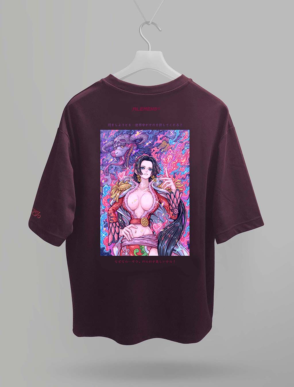 Hancock T-shirt (⚡️Bordeaux Red⚡️) *CHIILL TOUCH*