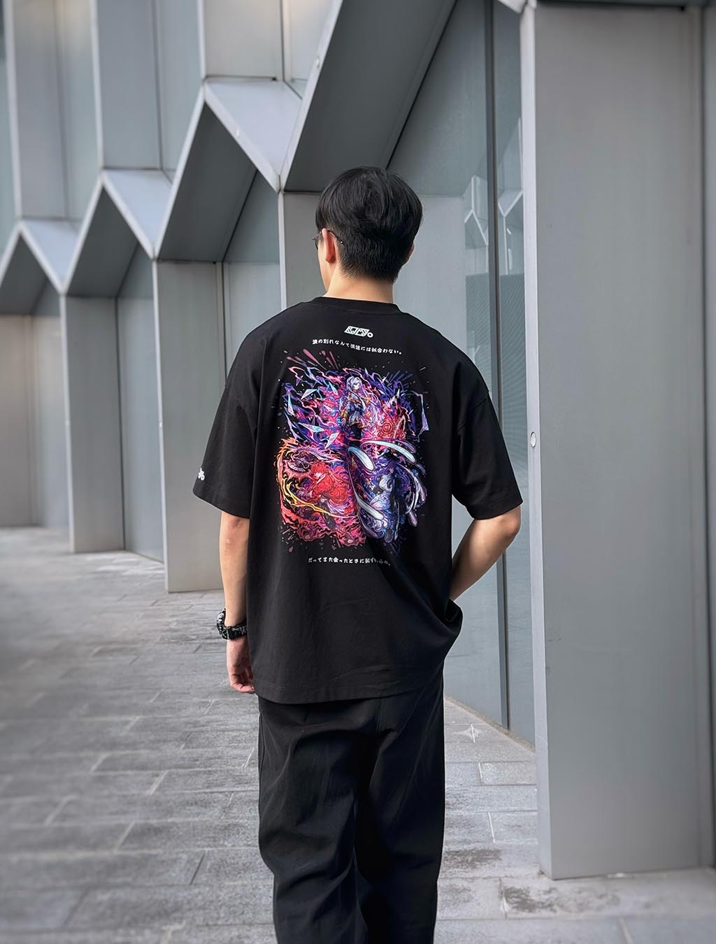 Frieren T-shirt (Black) *CHIILL TOUCH*