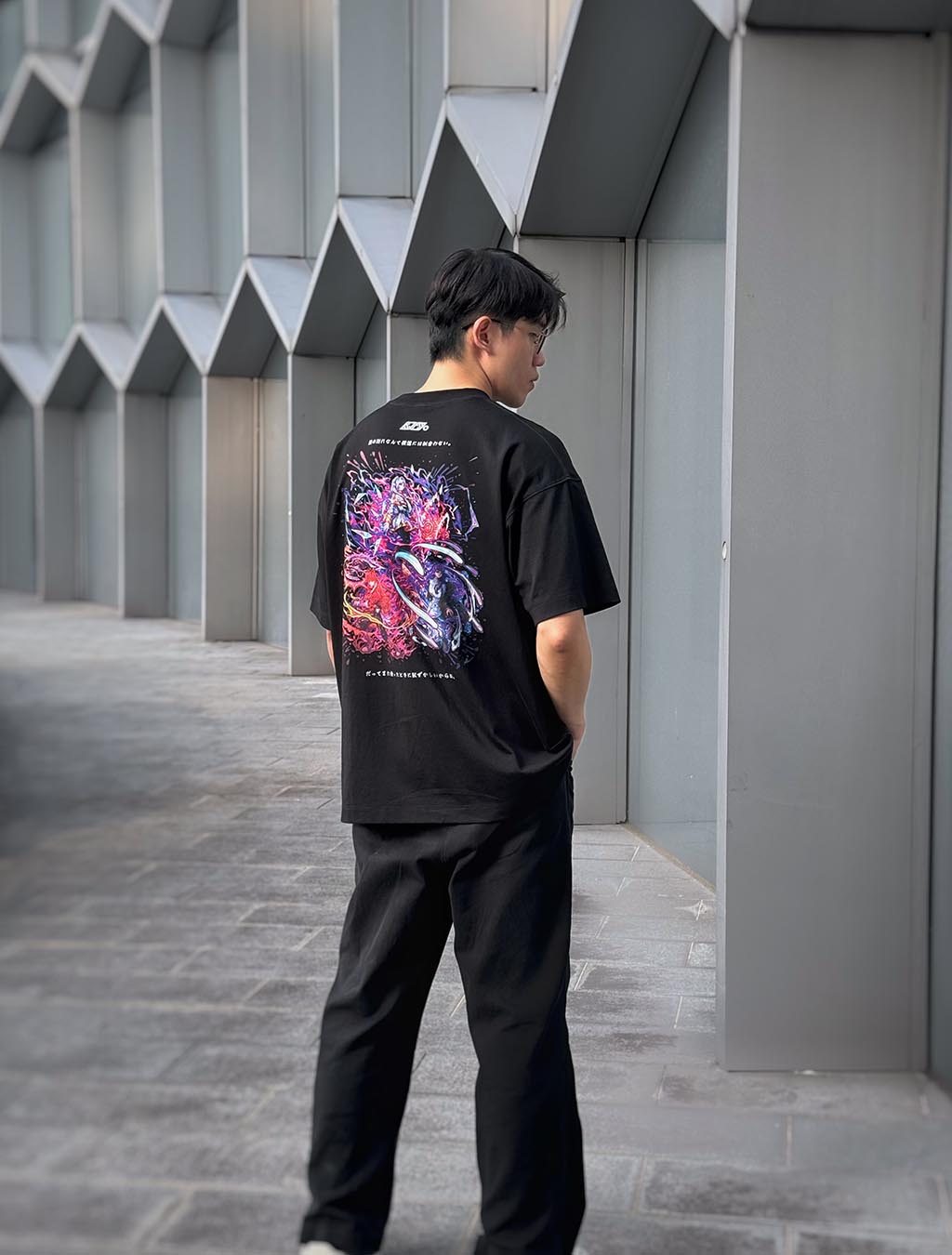 Frieren T-shirt (Black) *CHIILL TOUCH*