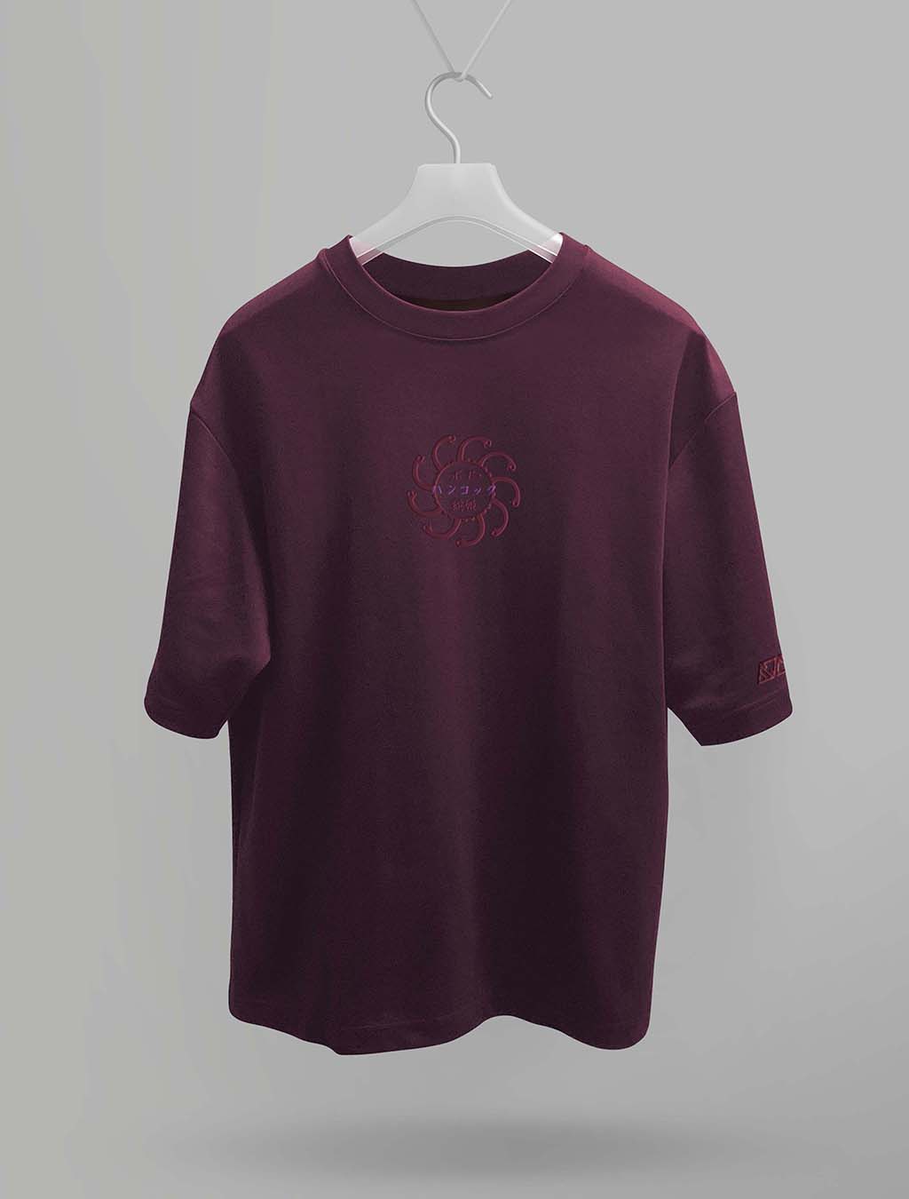 Hancock T-shirt (⚡️Bordeaux Red⚡️) *CHIILL TOUCH*