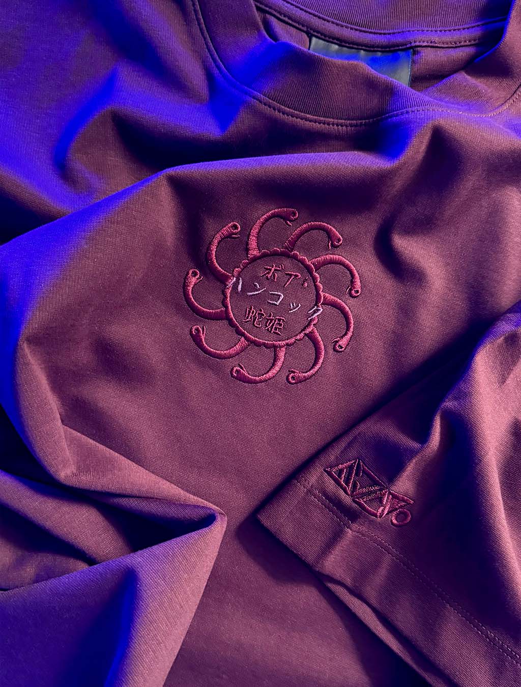 Hancock T-shirt (⚡️Bordeaux Red⚡️) *CHIILL TOUCH*