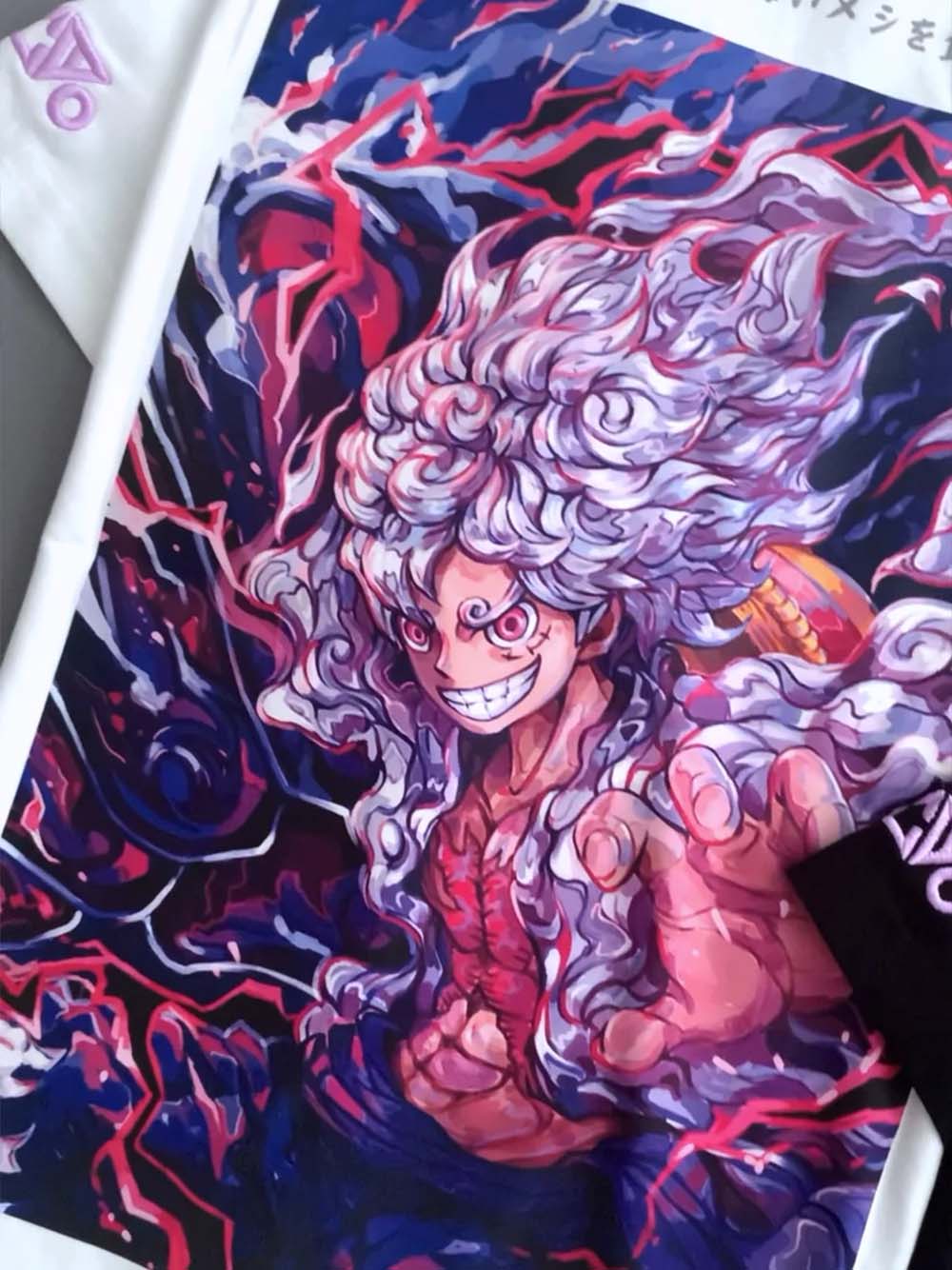 optc luffy gear 5 Luffy Gear 5 T-shirt – ALEMENS