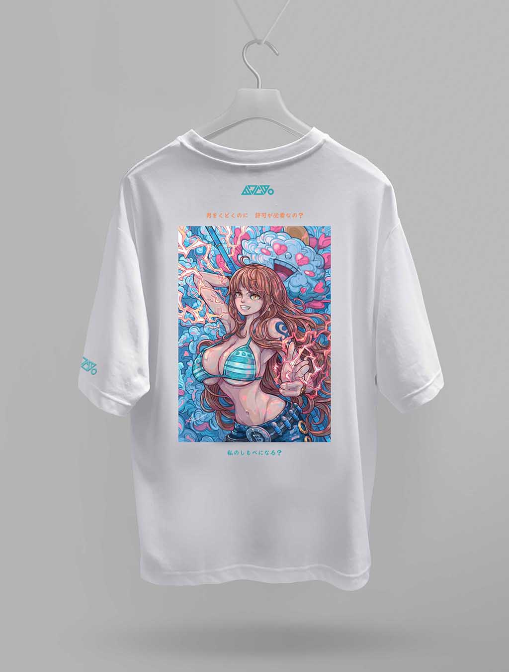 Nami T-shirt (White) *NEW SIZING*